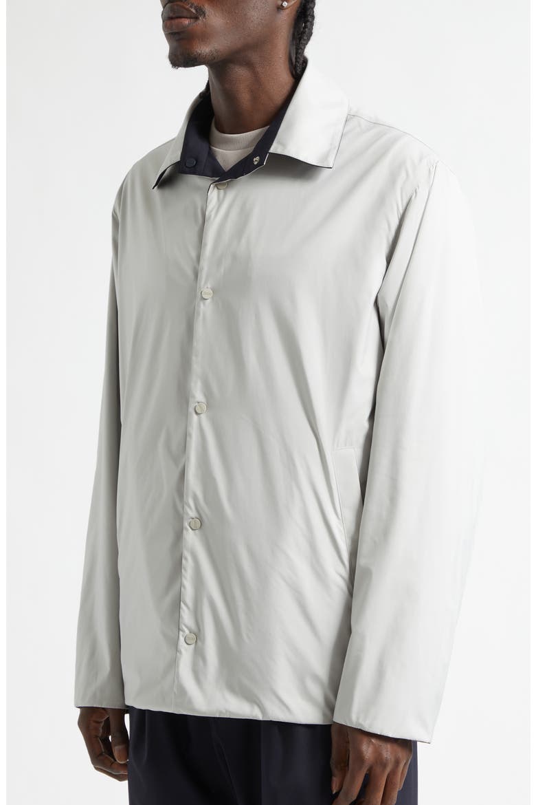 Reversible Shirt Jacket, Alternate, color, NAVY