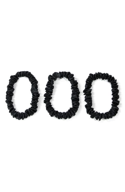 3-Pack Skinny Silk Scrunchies