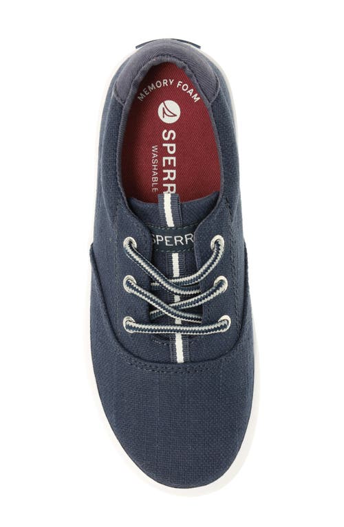 Sperry Kids' Spinnaker Jr. Washable Sneaker In Navy