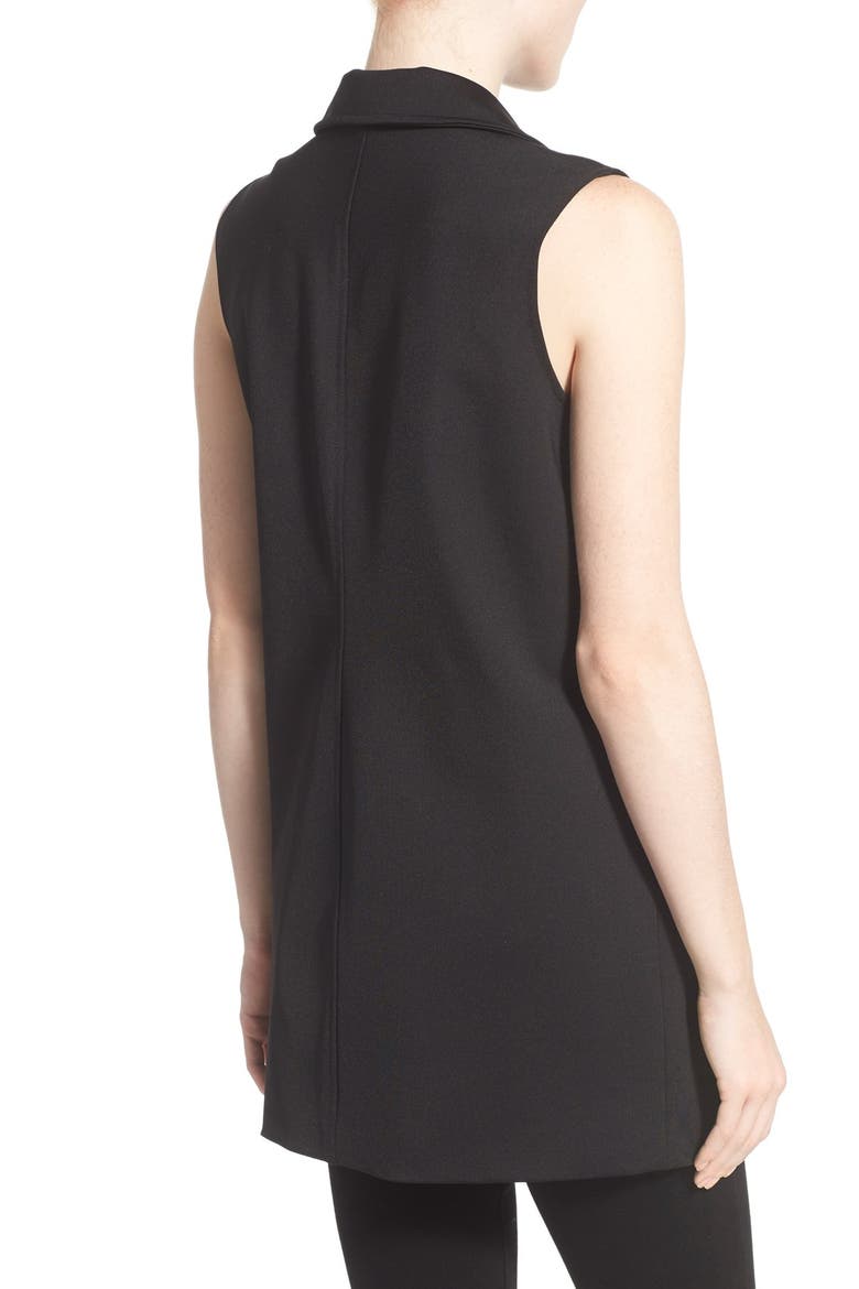 Front Pocket Vest, Alternate, color, BLACK