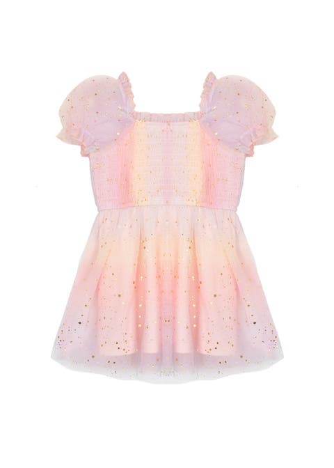Sprinkles Puff Sleeve Dress