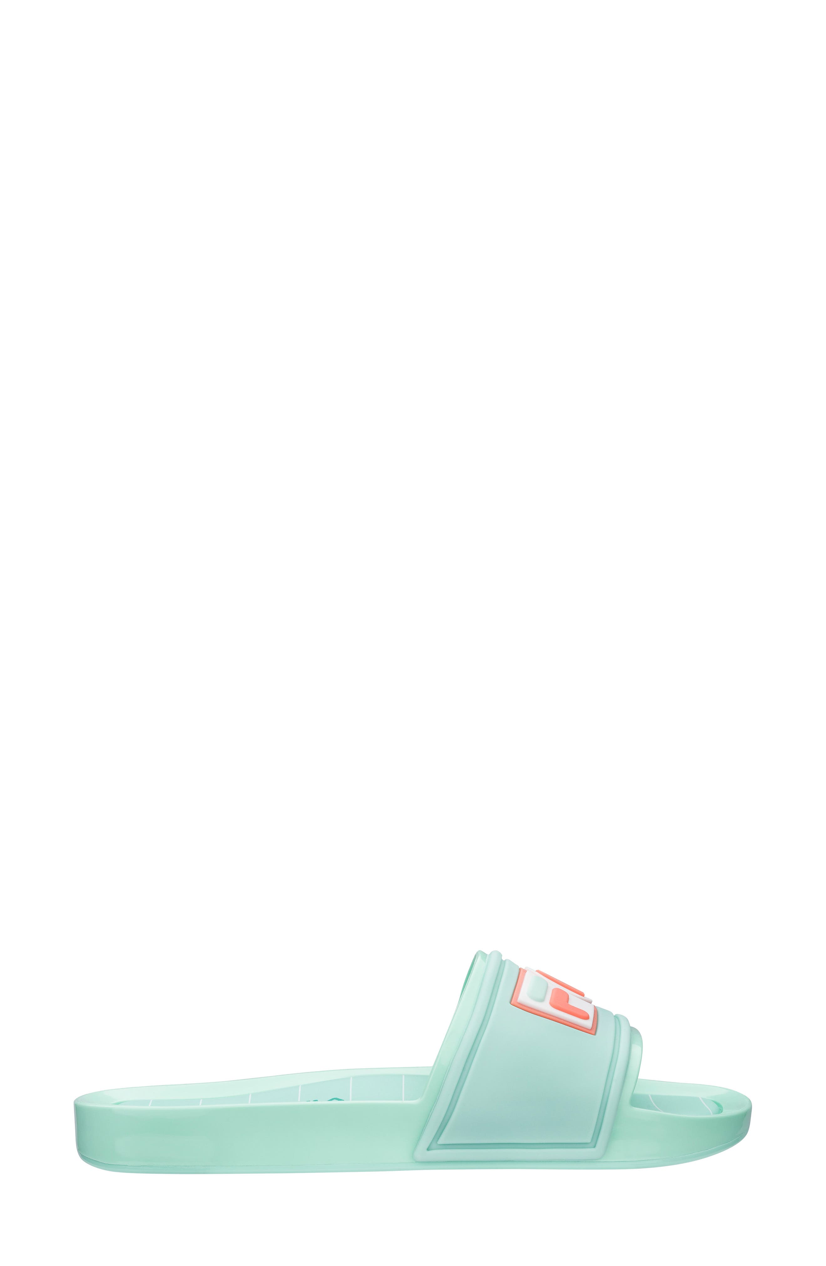 x FILA Sport Slide, Alternate, color, GREEN RUBBER