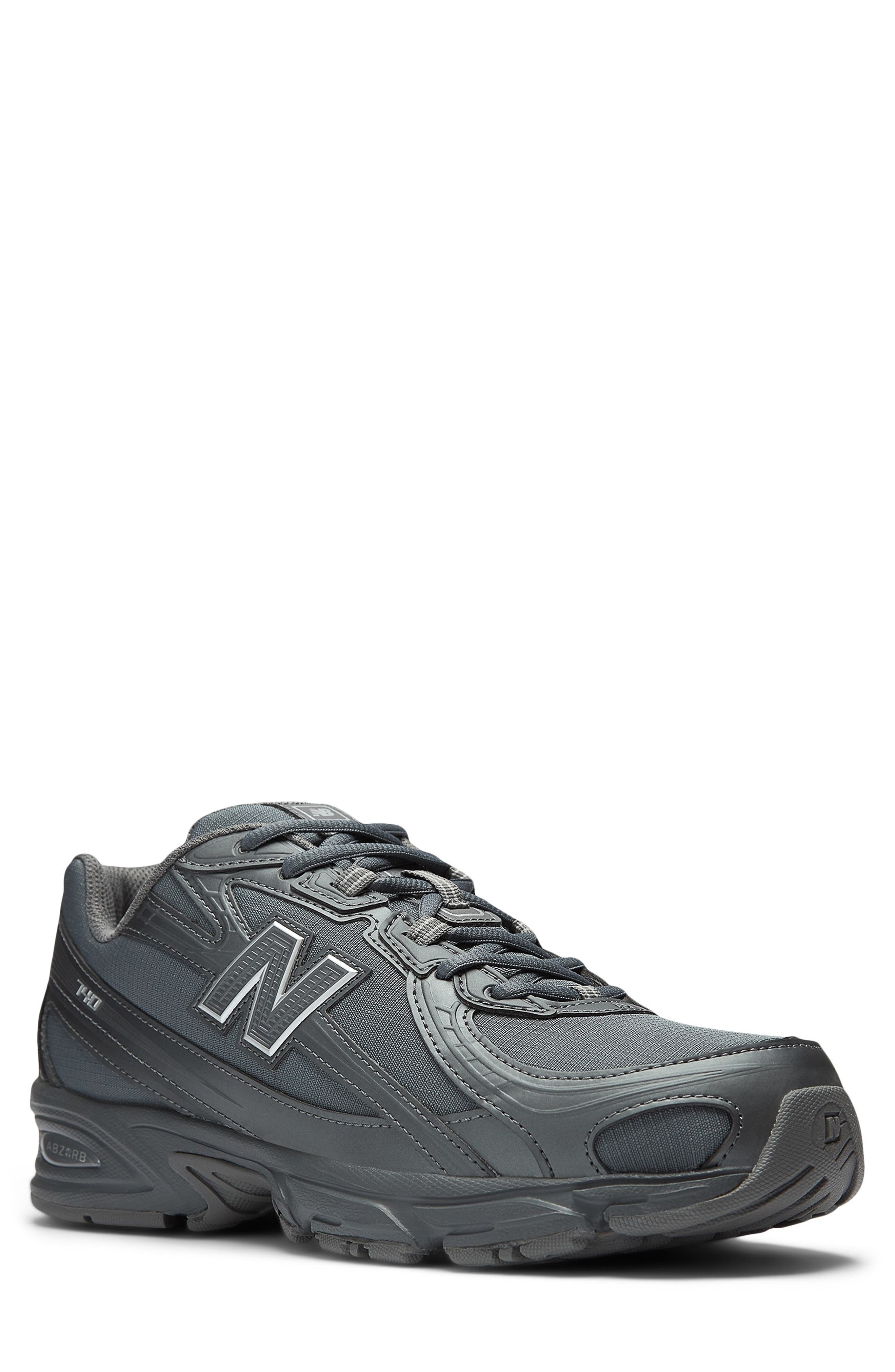 New Balance Gender Inclusive 740 Sneaker, Main, color, Castlerock/ Silver Metallic