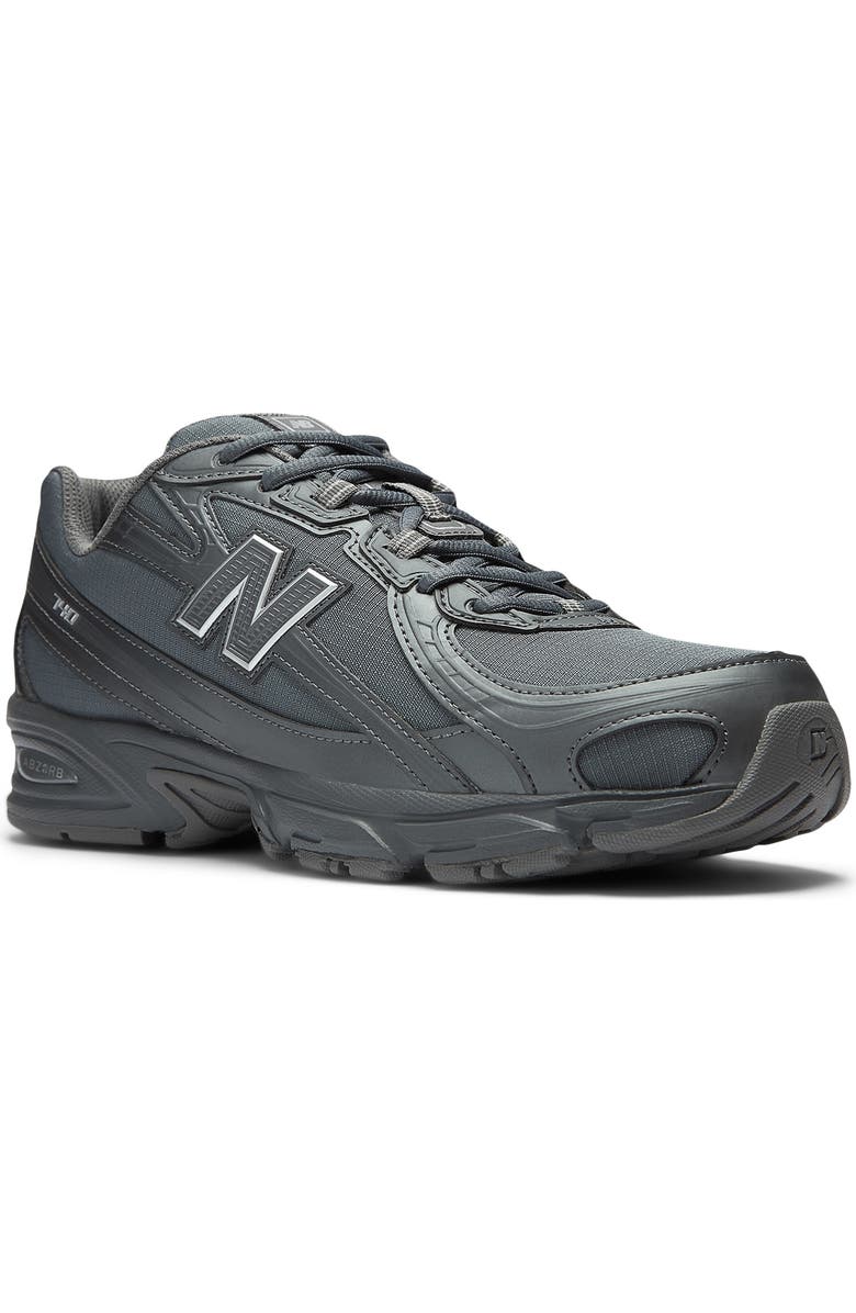 New Balance Gender Inclusive 740 Sneaker, Main, color, Castlerock/ Silver Metallic