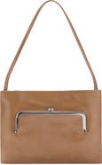 MANGO Faux Leather Shoulder Bag