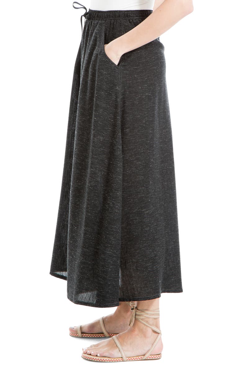 MAX STUDIO Space Dye Tie Waist Maxi Skirt, Alternate, color,