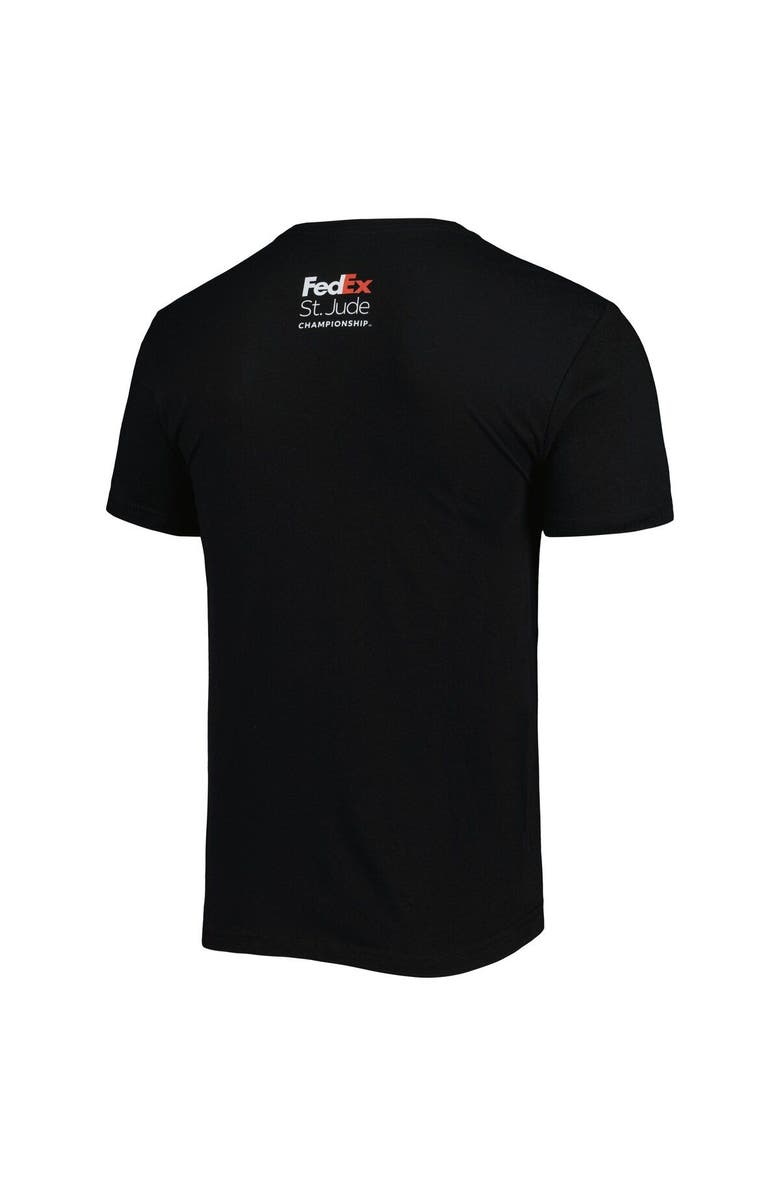 IMPERIAL Men's Imperial Black FedEx St. Jude Championship T-Shirt, Alternate, color, Black
