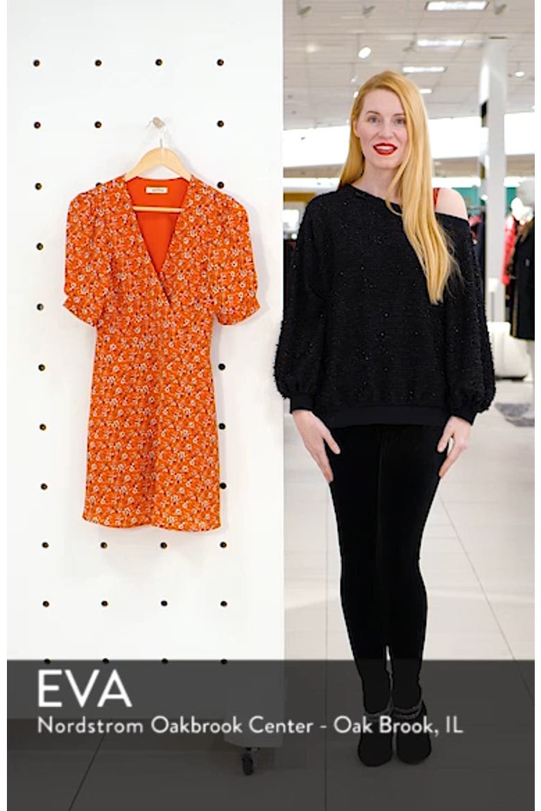 Ditsy Floral A-Line Minidress video