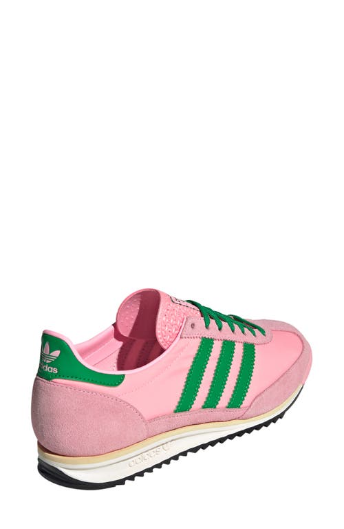 Adidas Originals Sl 72 Og 3-stripes Suede Sneakers In Pink