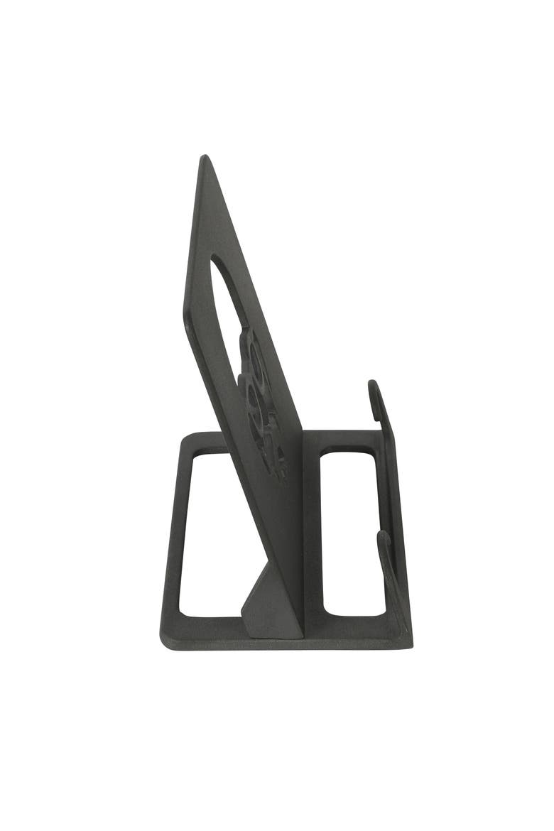 9.75 Inch Cast Iron Cookbook Holder in Black, Alternate, color, Black