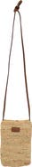 Faherty Raffia Phone Bag