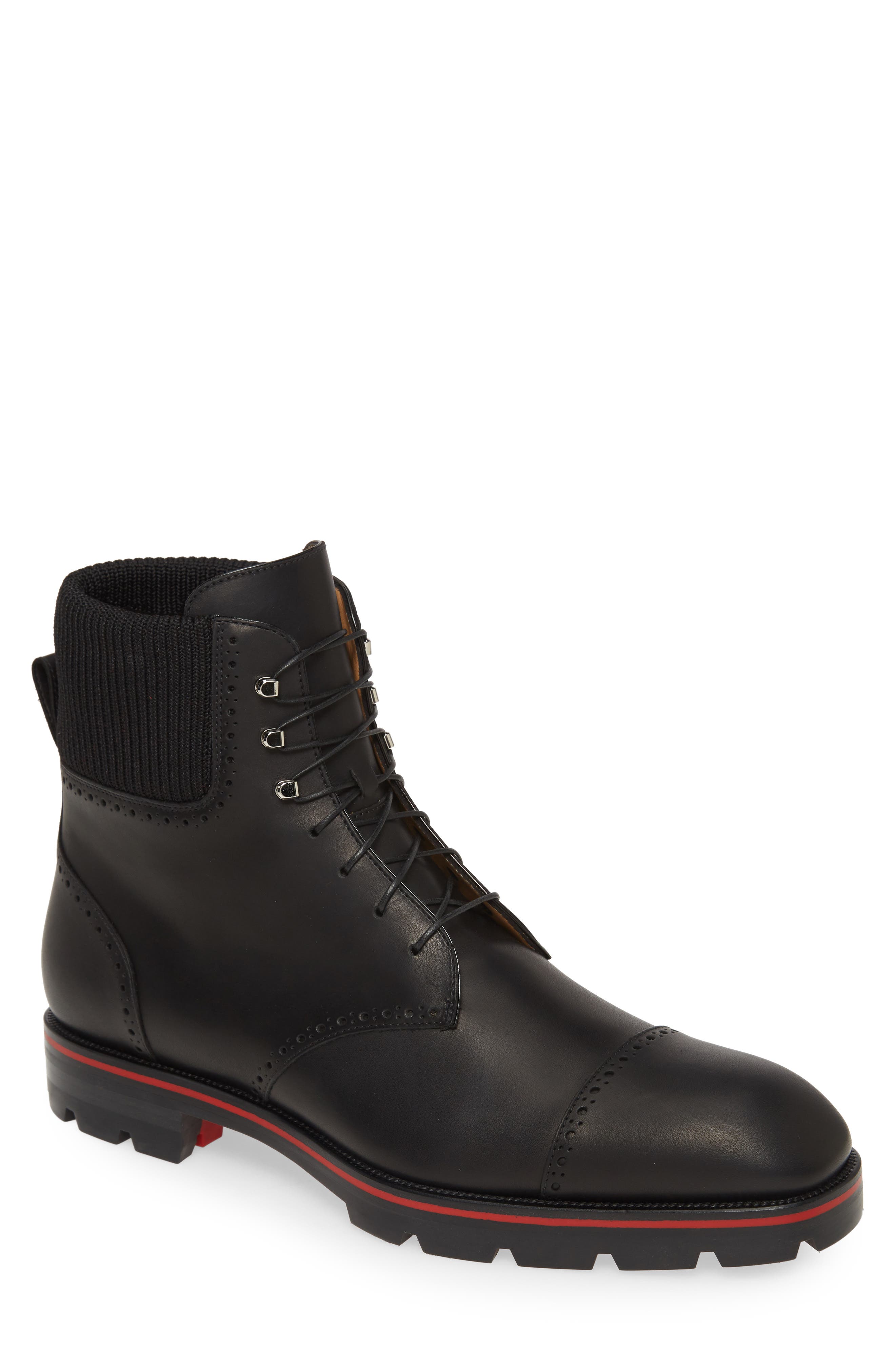 Christian Louboutin Citycroc Cap Toe Boot, Main, color, 