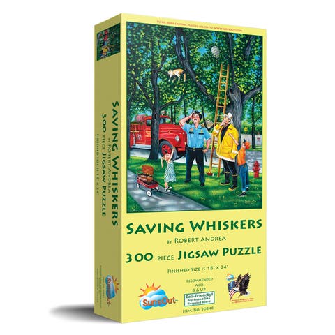Saving Whiskers 300 piece Jigsaw Puzzle for Adults