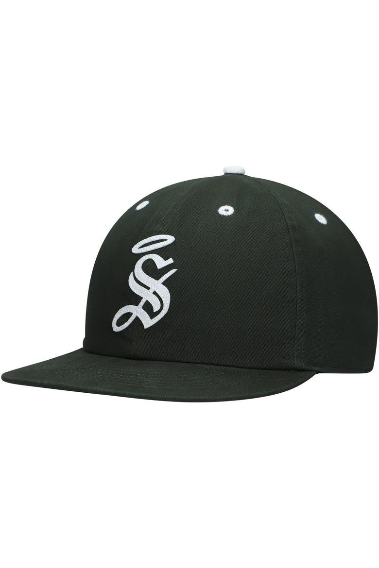 Men's Fan Ink Green Santos Laguna Bankroll Snapback Hat, Main, color, Green