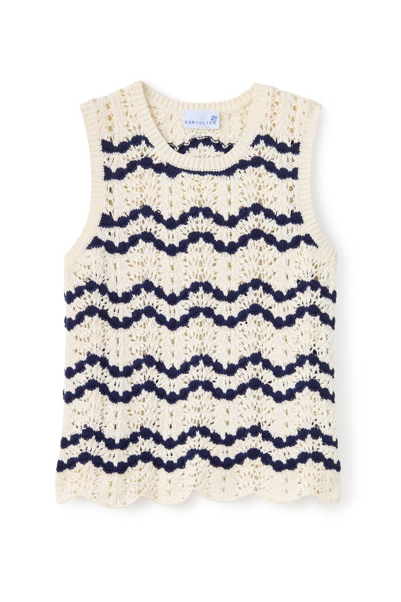Northport Knit Tank, Main, color, Blue