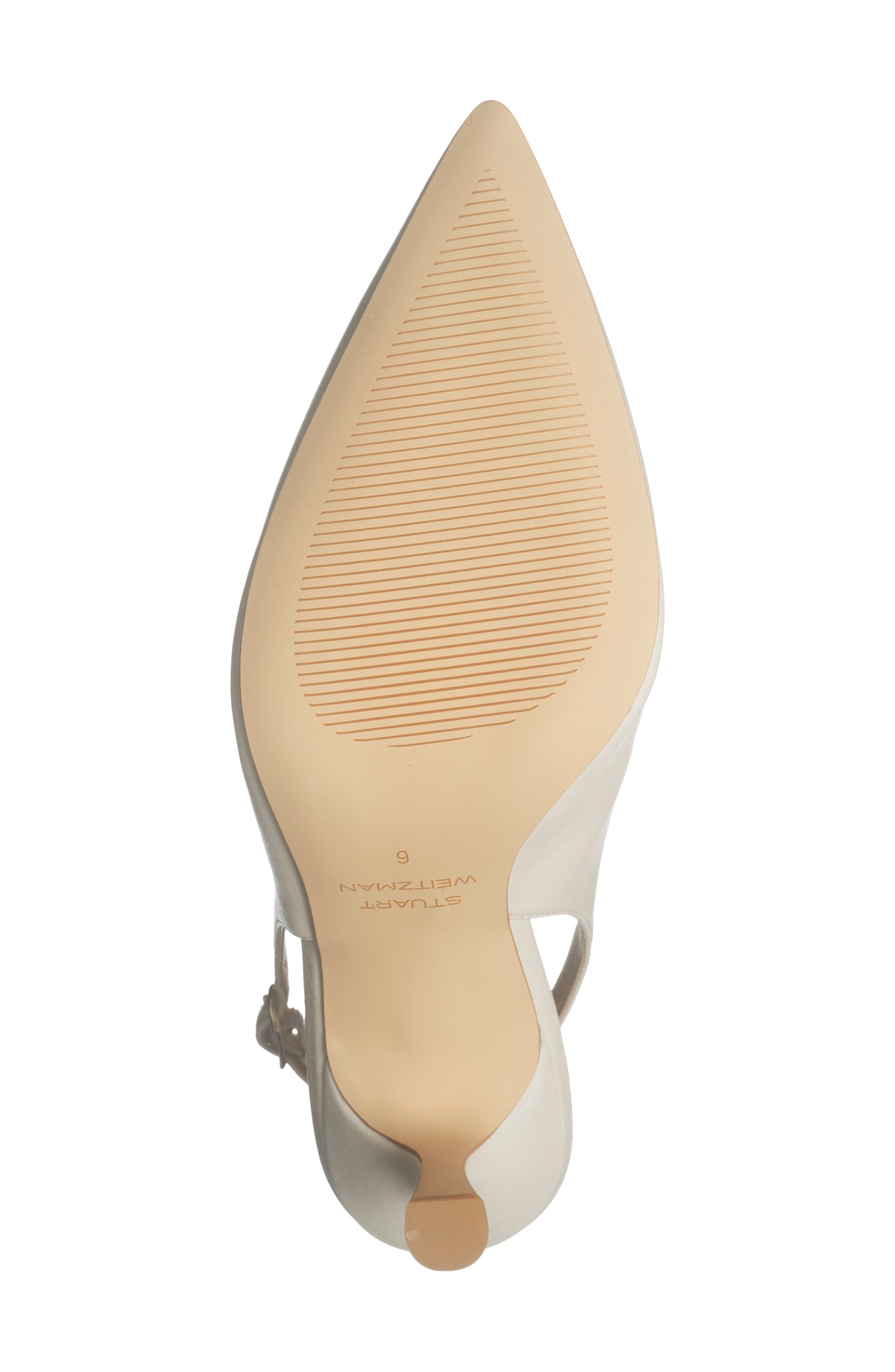 Isla Slingback Pump, Alternate, color, CHALK LEATHER