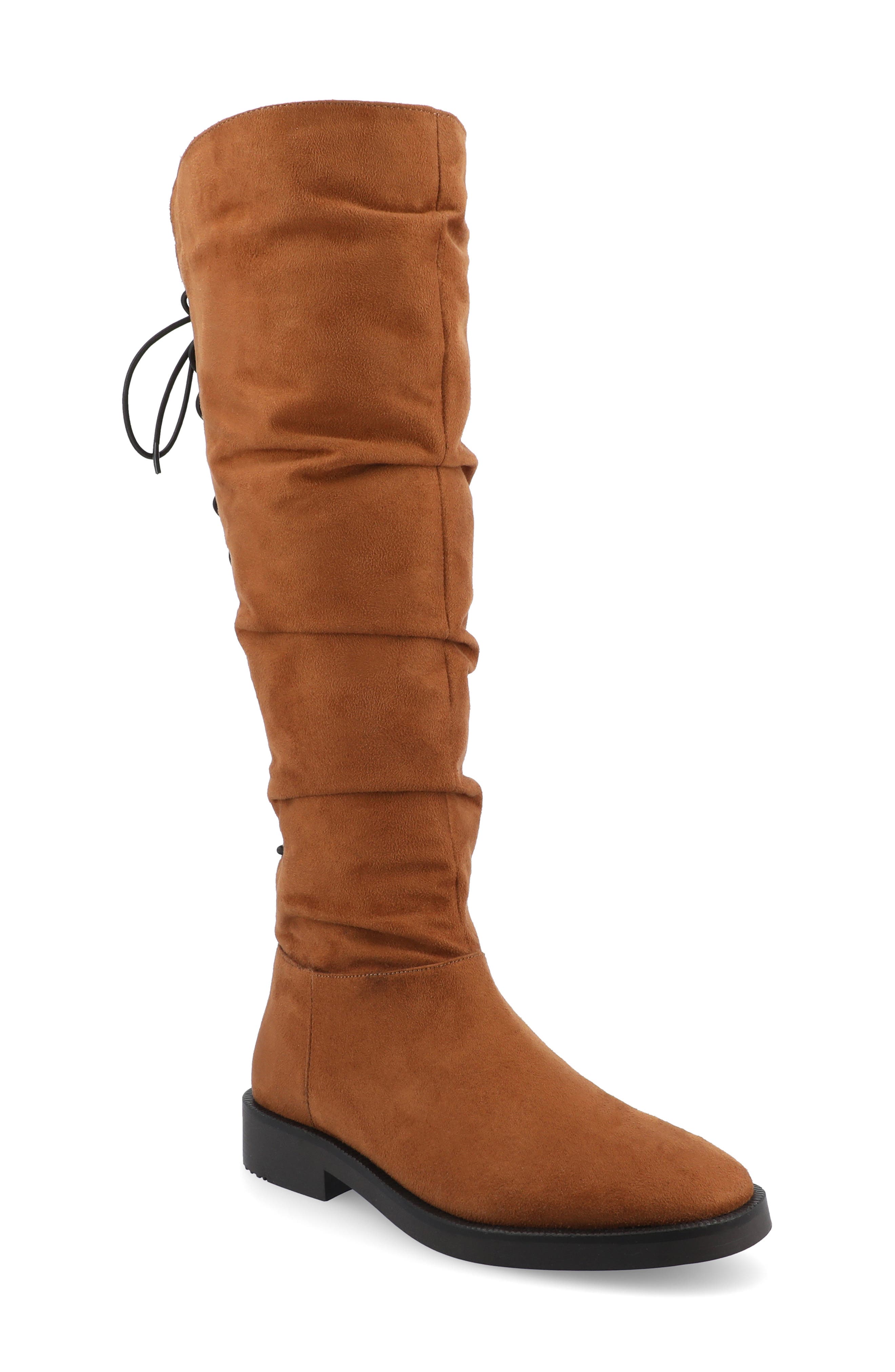 Journee Collection Miranda Boot, Main, color, Cognac