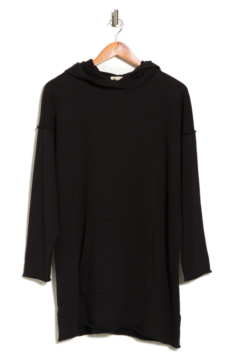 Eileen Fisher Hooded Organic Cotton Tunic Sweatshirt, Alternate, color, 