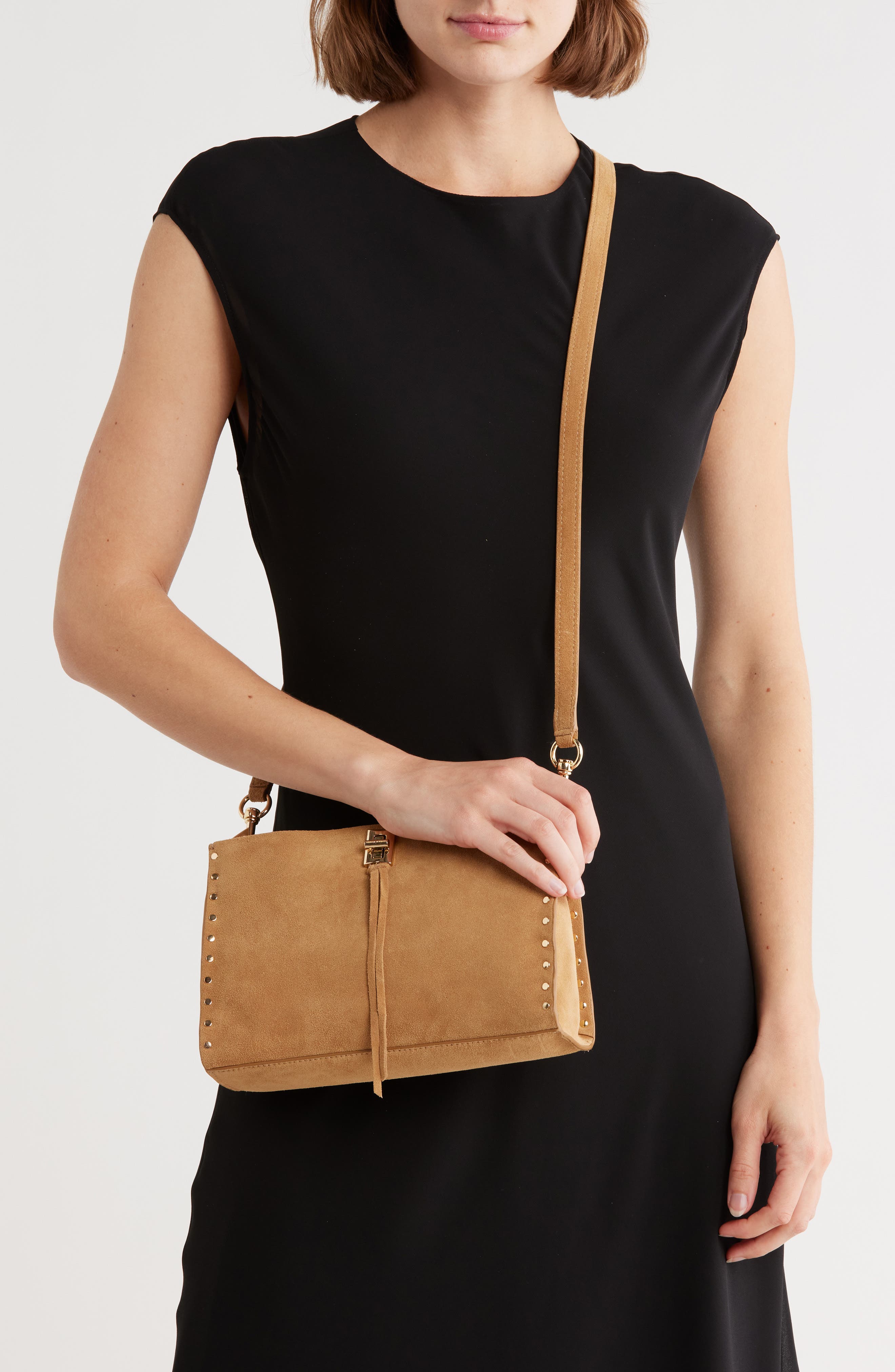 Rebecca Minkoff Darren Leather Crossbody Bag, Alternate, color, 