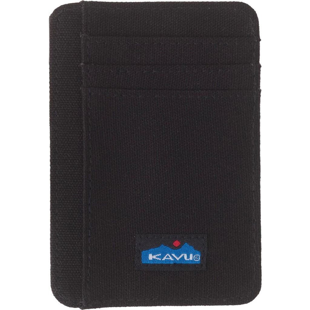 Kavu Fairbanks Wallet In Black