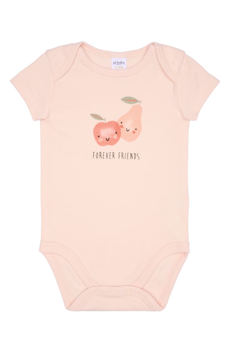 PL Baby by Petit Lem 10-Piece Outfit Gift Set, Alternate, color, Pink Fruit