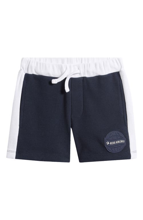 Reiss Kids' Cane Jr. Drawstring Cotton Shorts