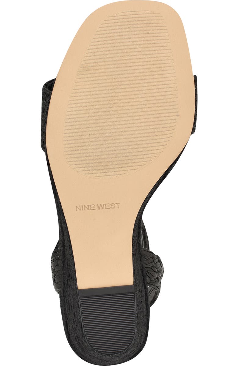 Nine West Nerisa Ankle Strap Espadrille Wedge Sandal, Alternate, color,
