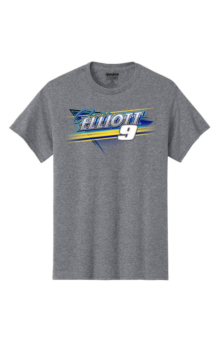 HENDRICK MOTORSPORTS TEAM COLLECTION Men's Hendrick Motorsports Team Collection Heather Gray Chase Elliott Car T-Shirt, Alternate, color, Heather Gray