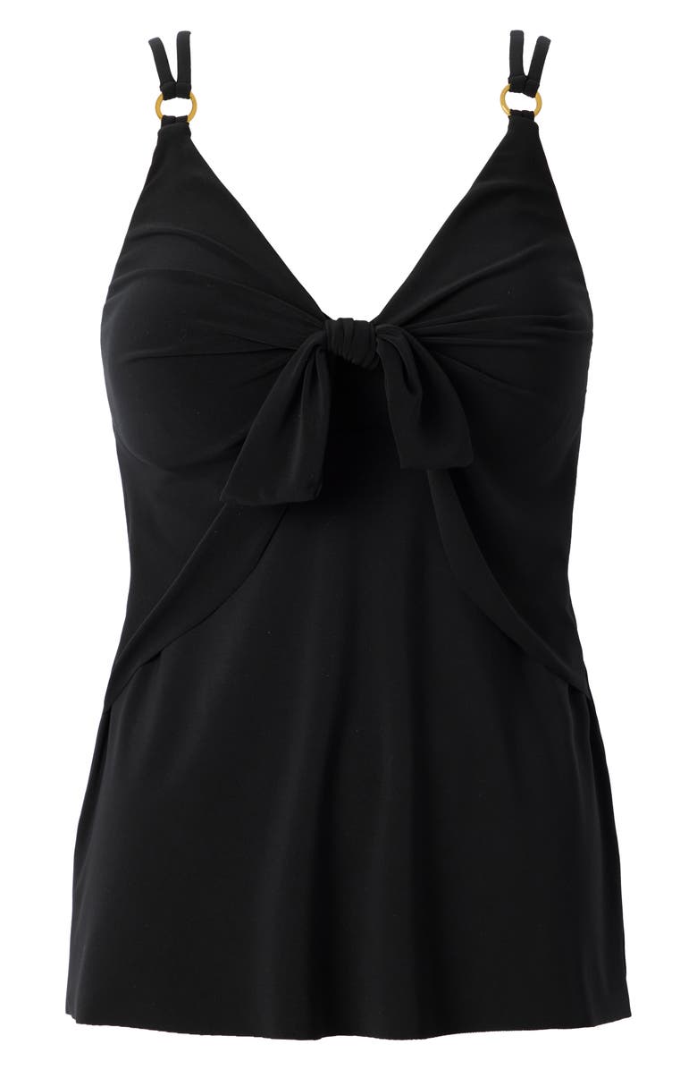 Magicsuit<sup>®</sup> Akikio Obi Tankini Top, Alternate, color, Black