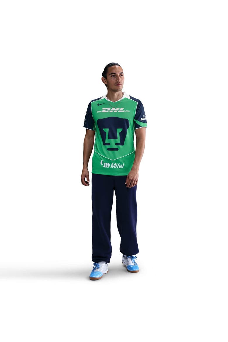Men's Nike Green Pumas 2025/26 Third Replica Jersey, Alternate, color, Green