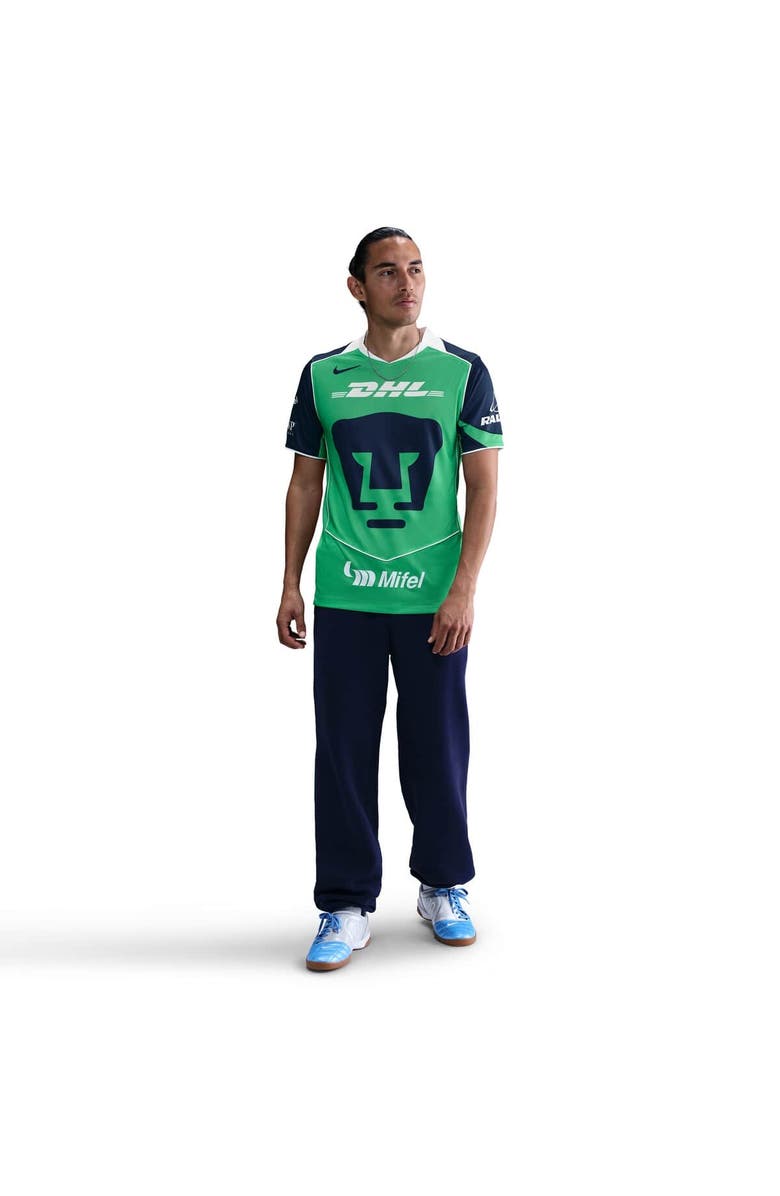Nike Men
s Nike Green Pumas 2025/26 Third Replica Jersey, Alternate, color, Green