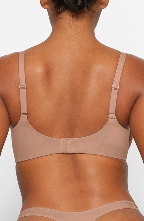 Skims Fits Everybody Unlined Demi Bra In Sienna