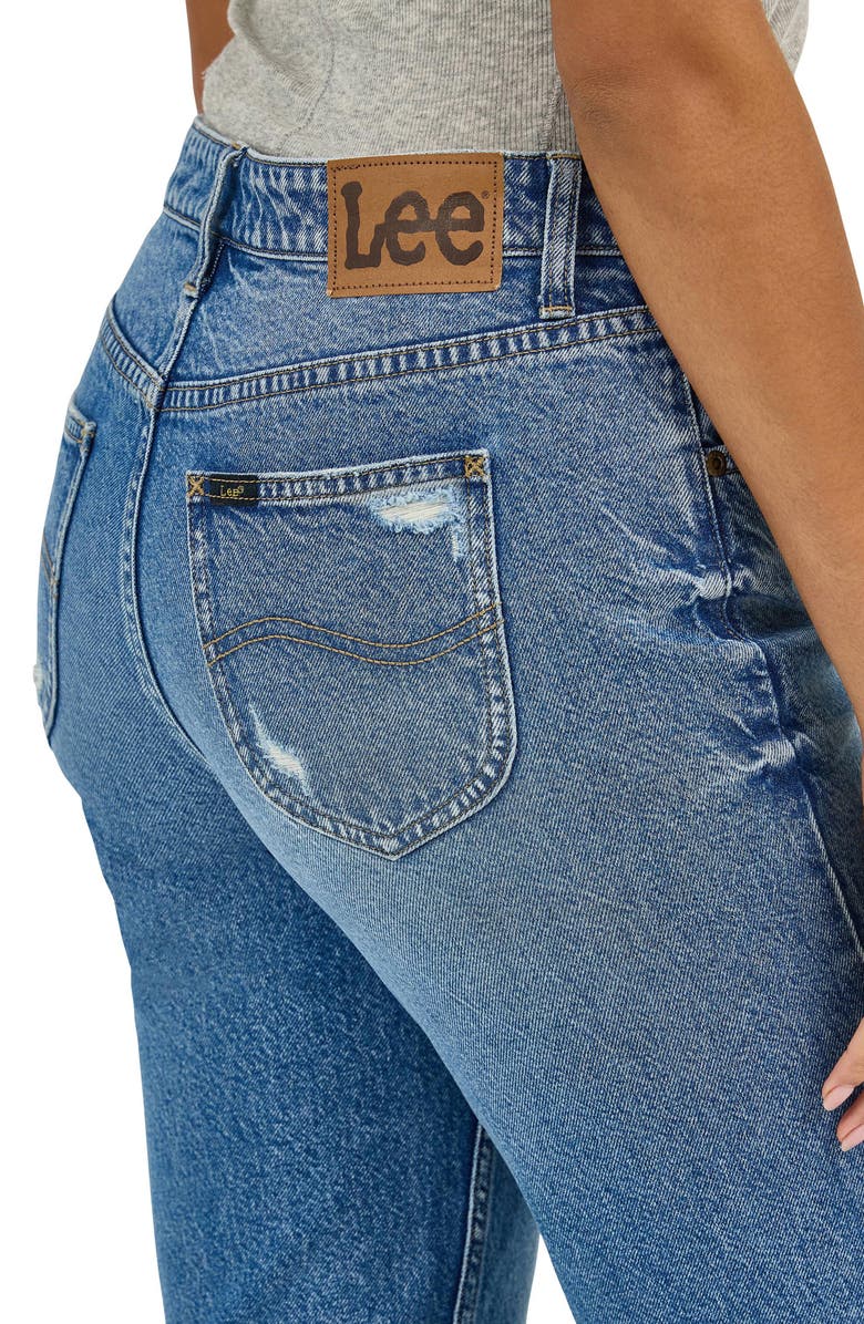 Lee '90s Ripped Tapered Straight Leg Jeans, Alternate, color, Rolling Waves