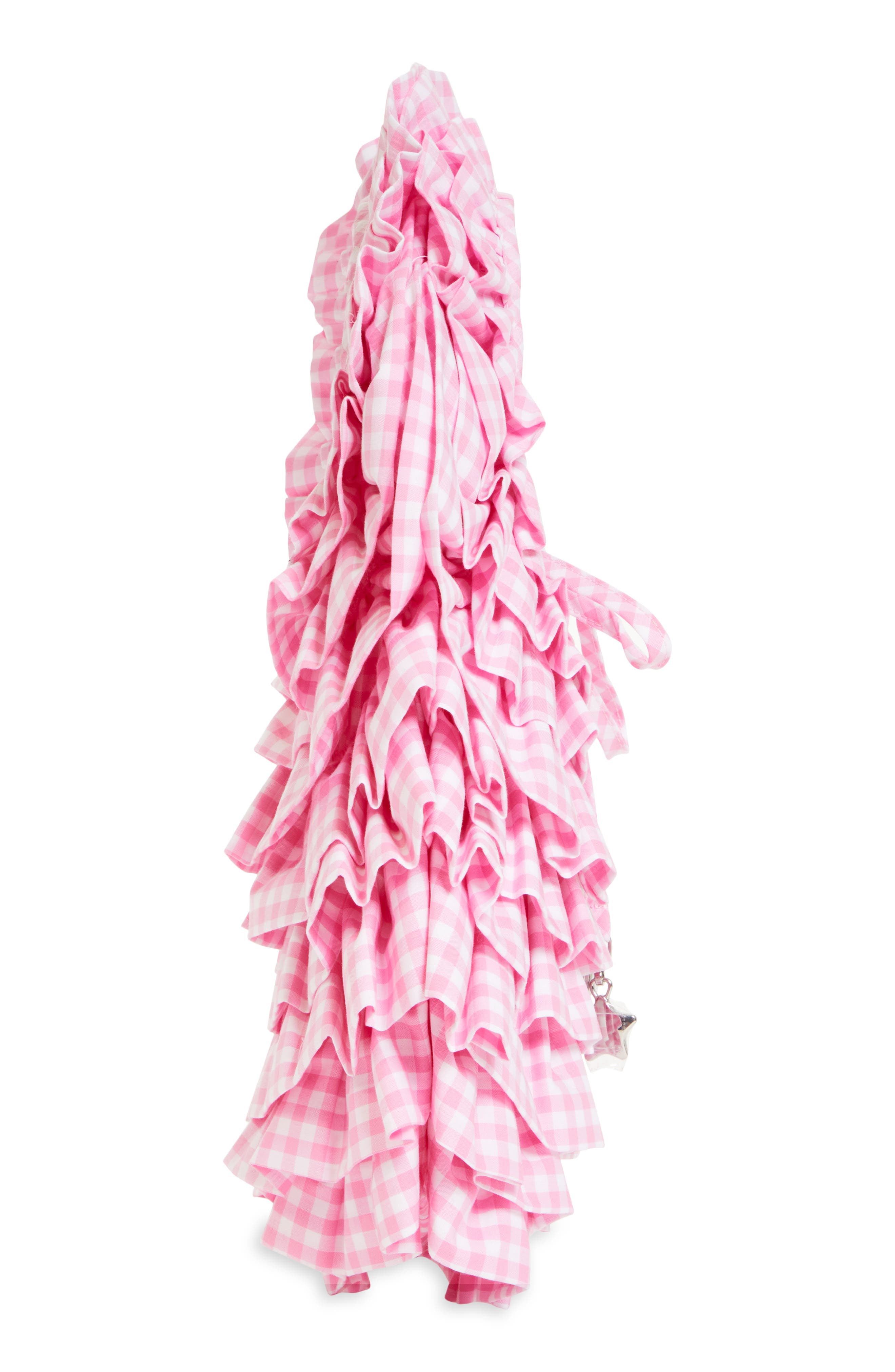 Sandy Liang Napa Gingham Handbag, Alternate, color, 