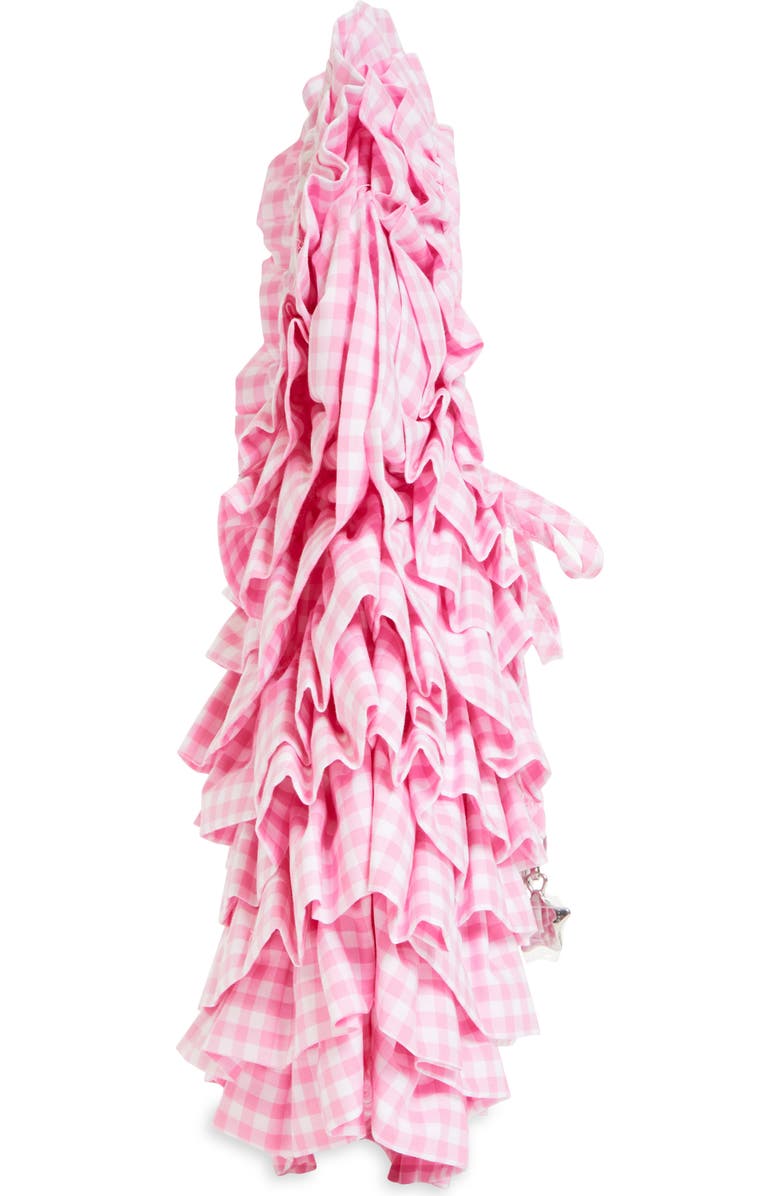 Sandy Liang Napa Gingham Handbag, Alternate, color,