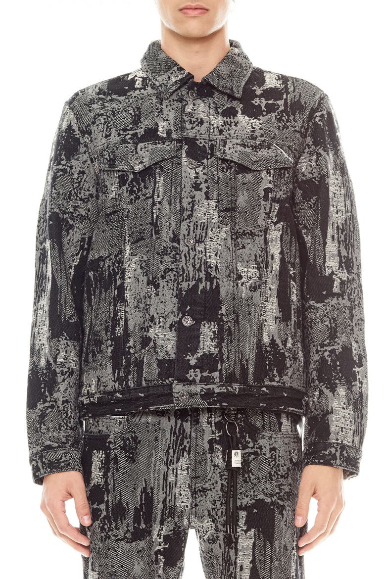 Type II Denim Jacket, Main, color, DIGI BLACK