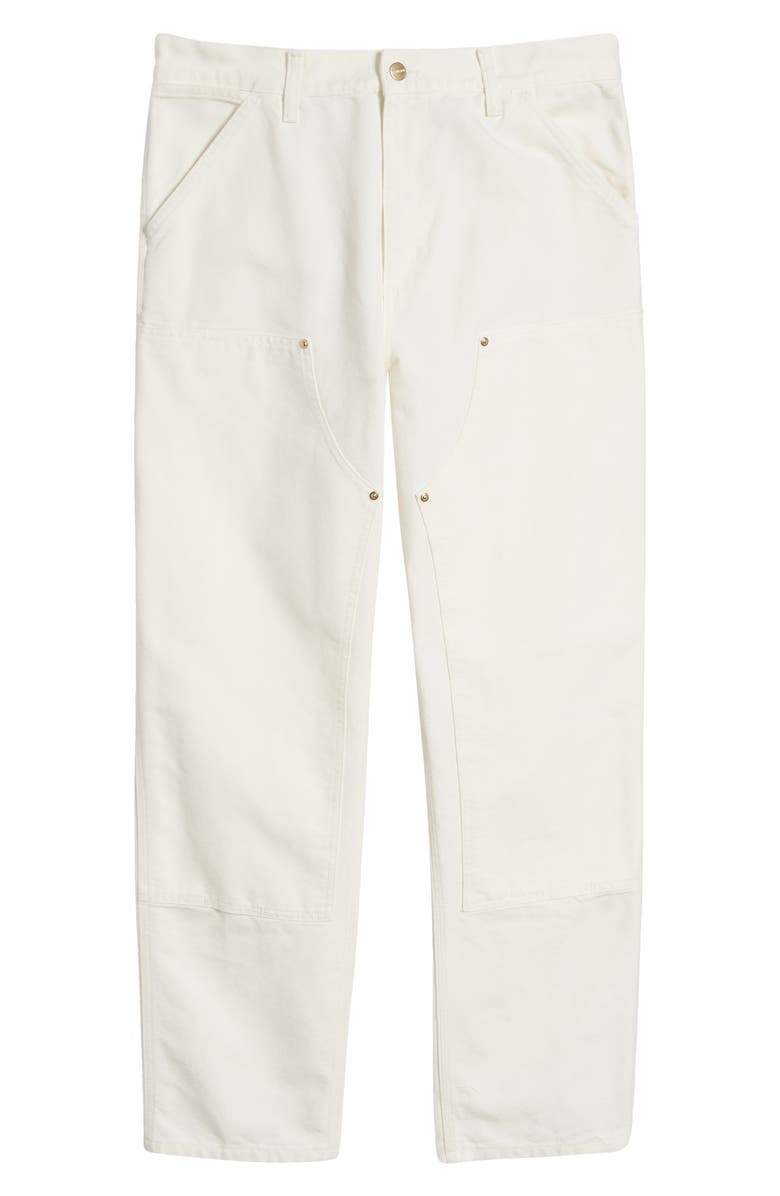 Carhartt Work In Progress Double Knee Pants, Alternate, color, Wax Stone Washed