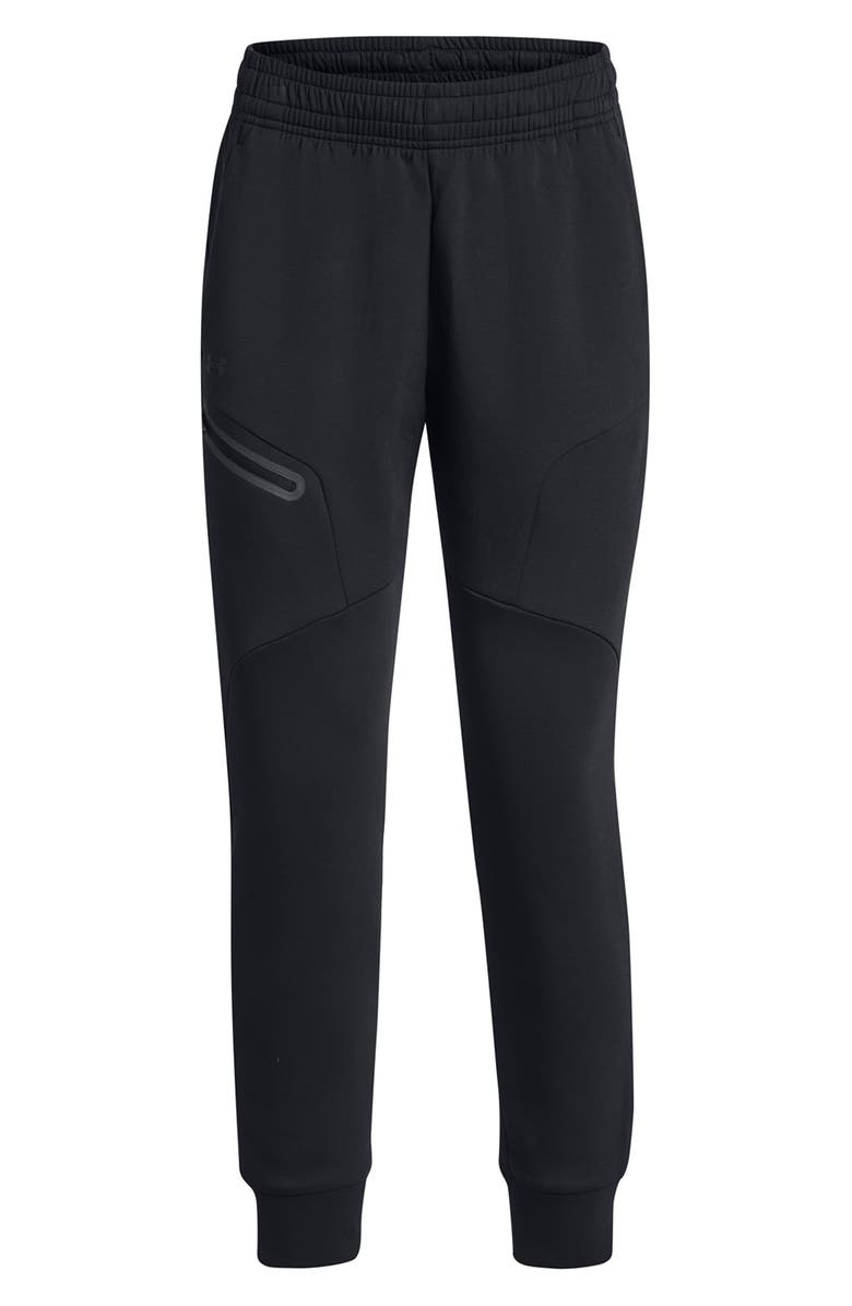 Under Armour Unstoppable Fleece Joggers, Alternate, color, Black / / Black