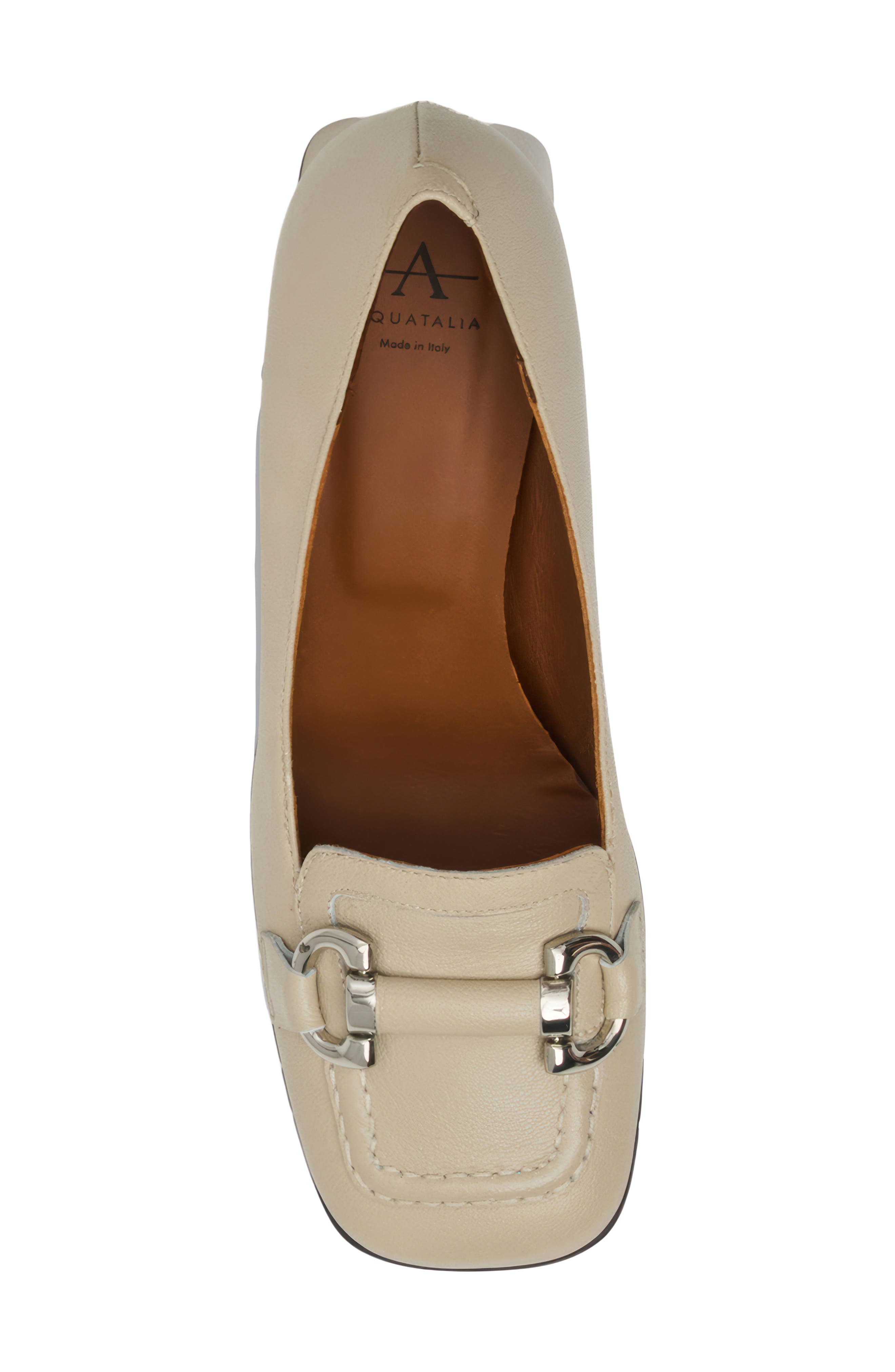 Corrina Weatherproof Loafer Pump, Alternate, color, IVORY
