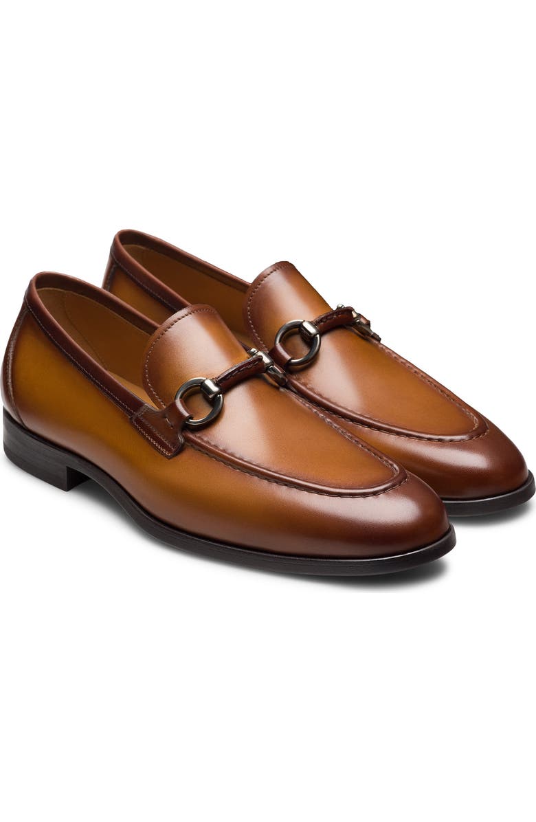 Magnanni Magico Bit Loafer, Main, color, Cuero