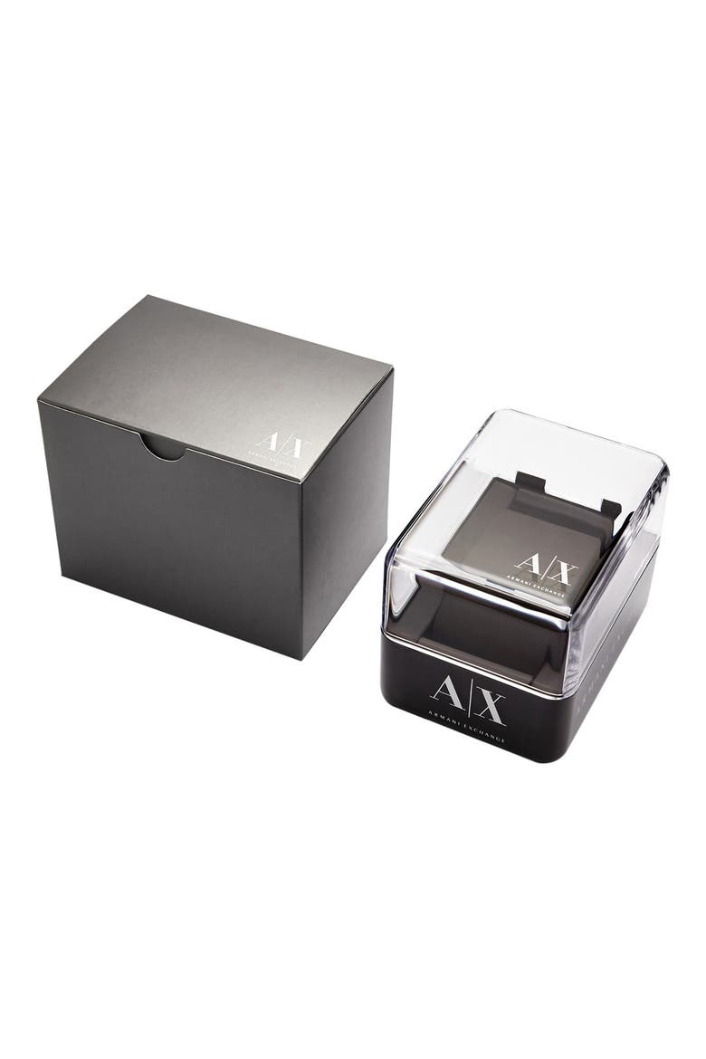 Bracelet Watch, 45mm, Alternate, color, BLACK