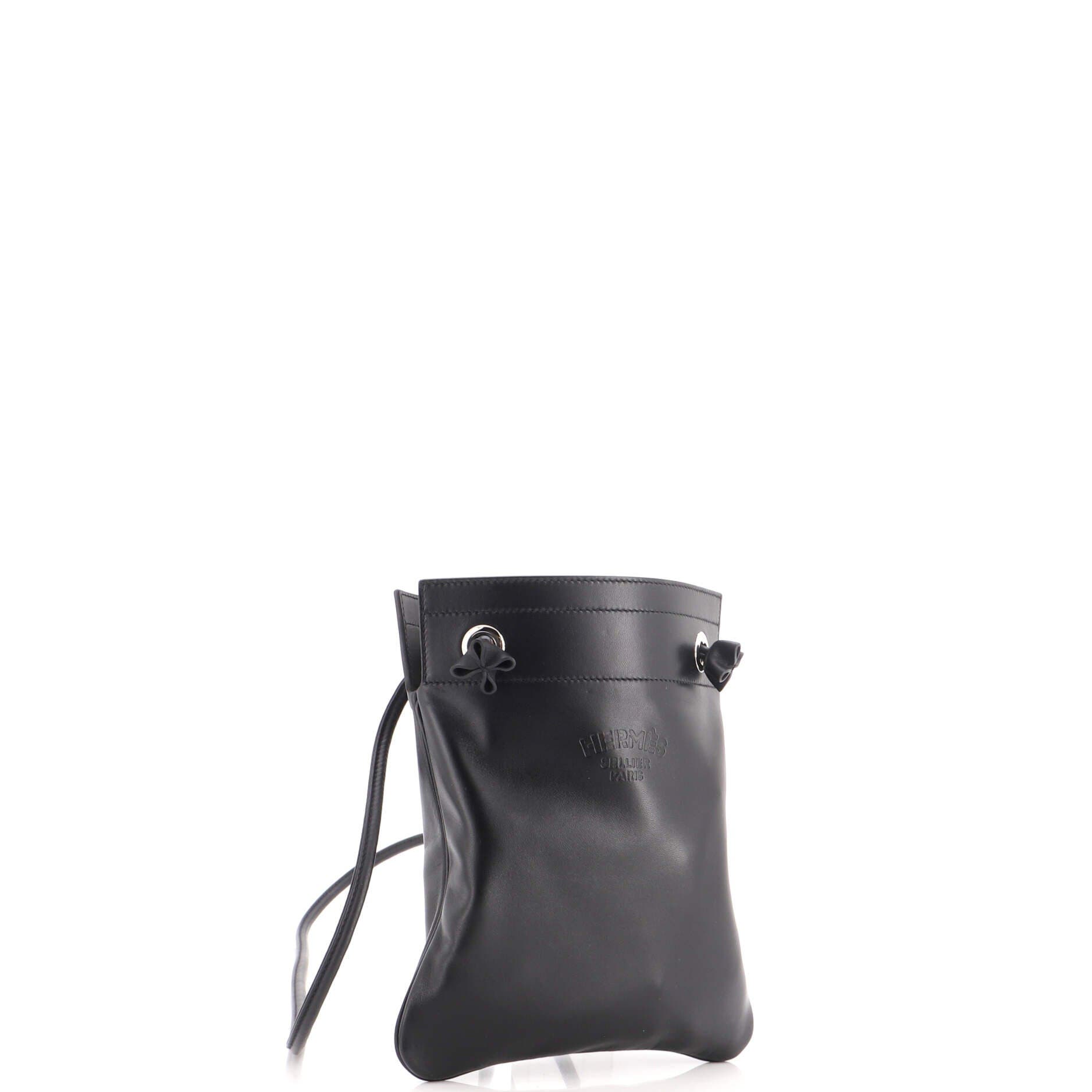 Aline Bag Milo Lambskin and Swift Mini, Alternate, color, Black