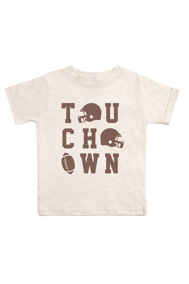 Touchdown Grid Short Sleeve T-Shirt, Main, color, Natural