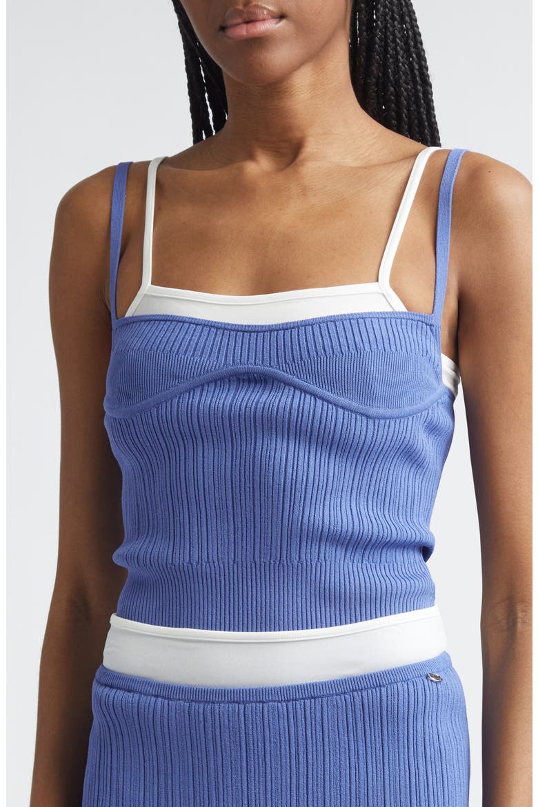 M-Zarrina Layered Tank, Alternate, color, BLUE STAR