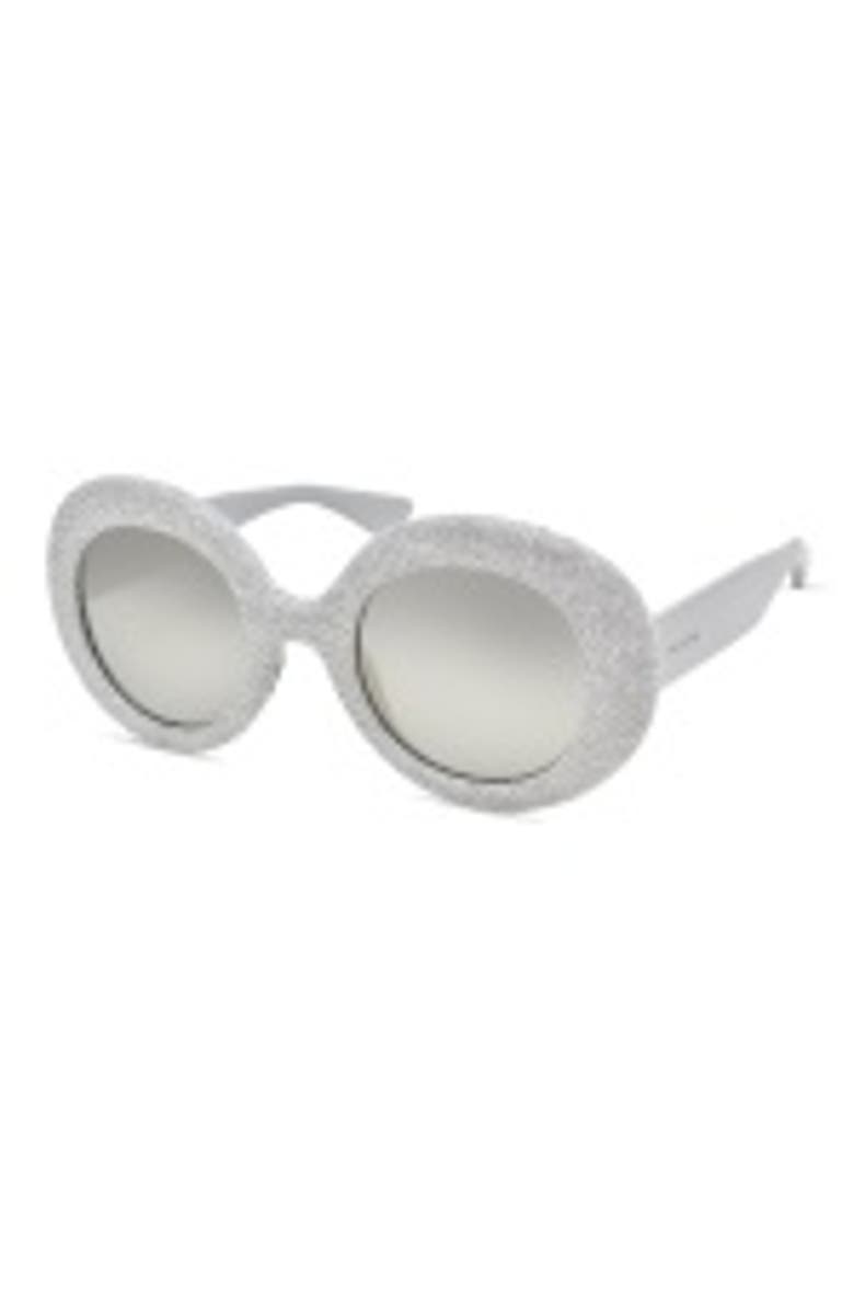 Italia Independent Boom Sunglasses, Alternate, color, Grey White