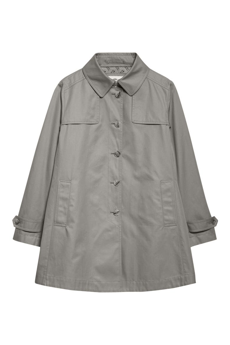 A-Line Cotton Trench Coat, Alternate, color, 2720 TAUPE