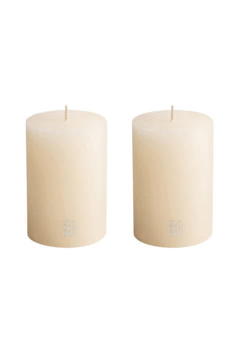 Deurne Pillar Candle 5 in Set of 2