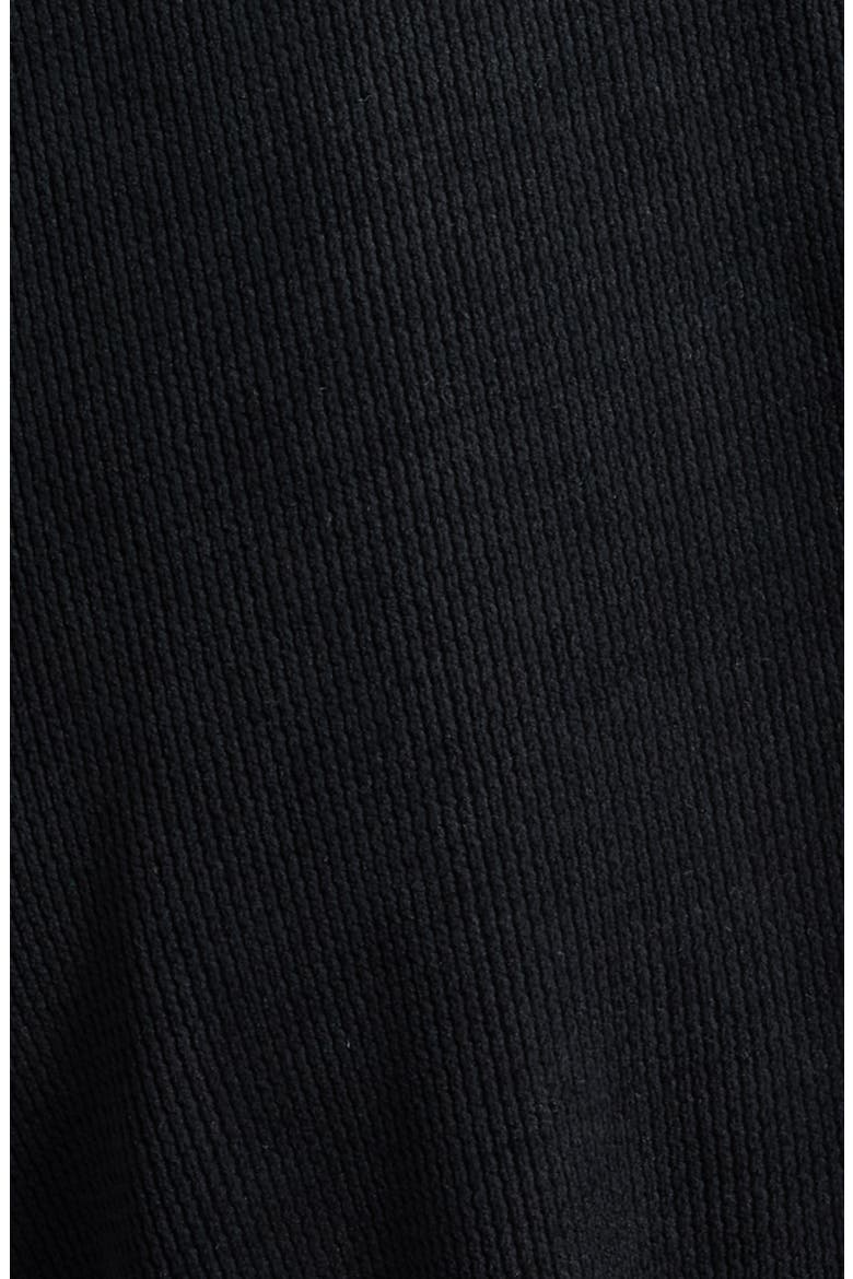 Fleece Shawl Collar Robe, Alternate, color, BLACK