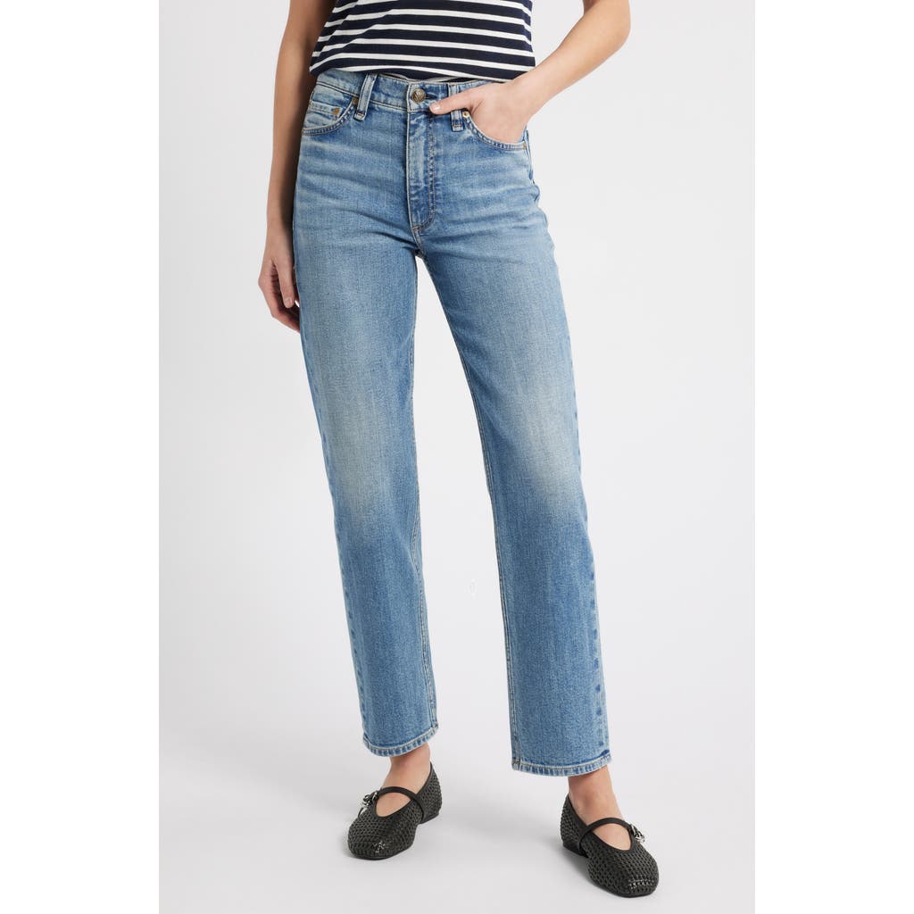 Rag & Bone Logan Womens High Rise Cropped Ankle Jeans In Orian