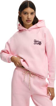 COTTON ON BODY Women's Active Plush Premium Graphic Hoodie